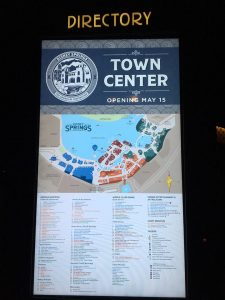 Town Center at Disney Springs opened May 15, 2016